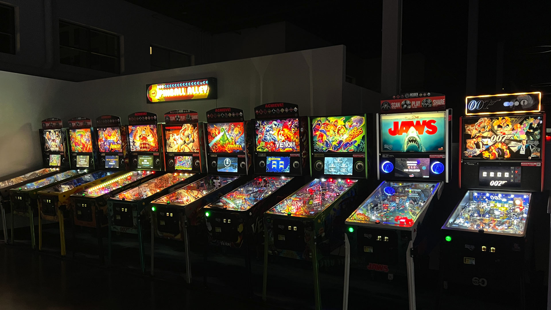 Pinball at The Kickback Bar