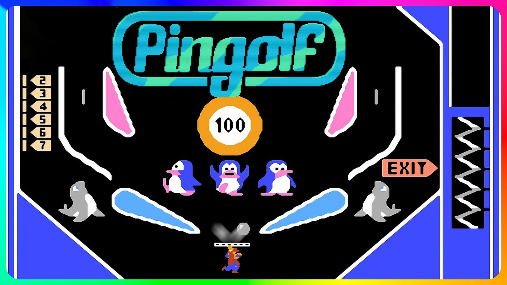 Pingolf video game