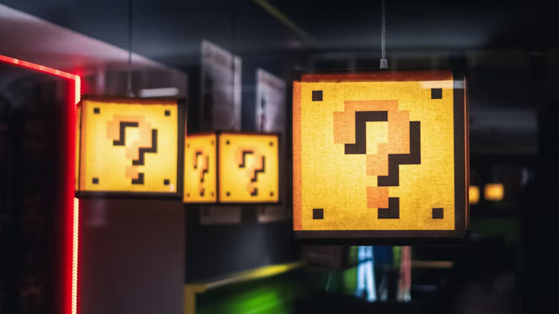 Super Mario Bros. Question Mark Block Lamps