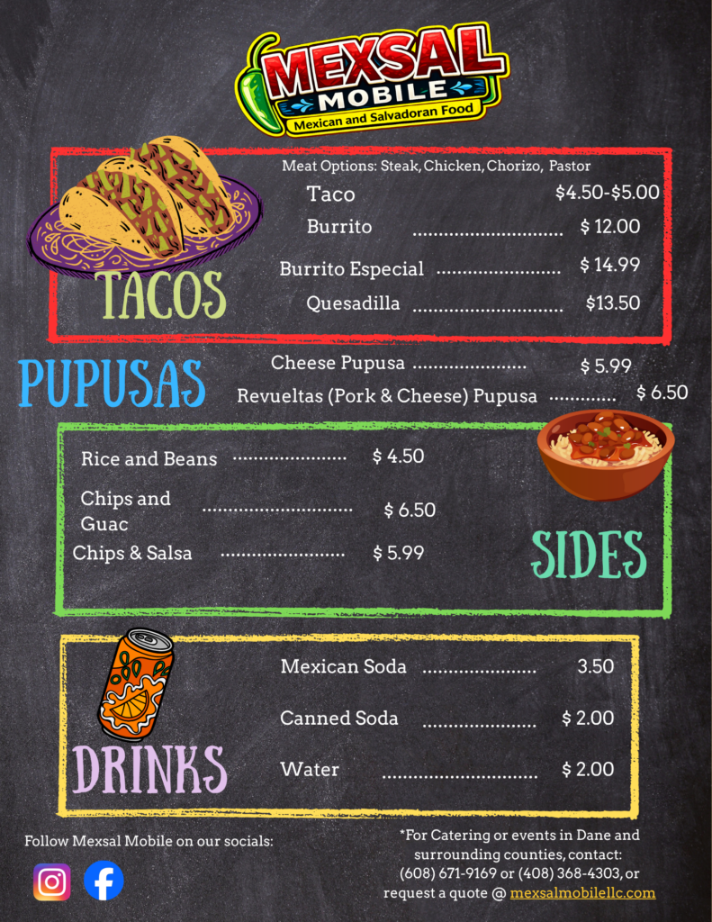 MexSal Menu