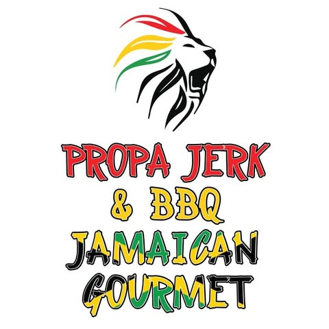 Propa Jerk & BBQ Jamaican Gourmet Logo