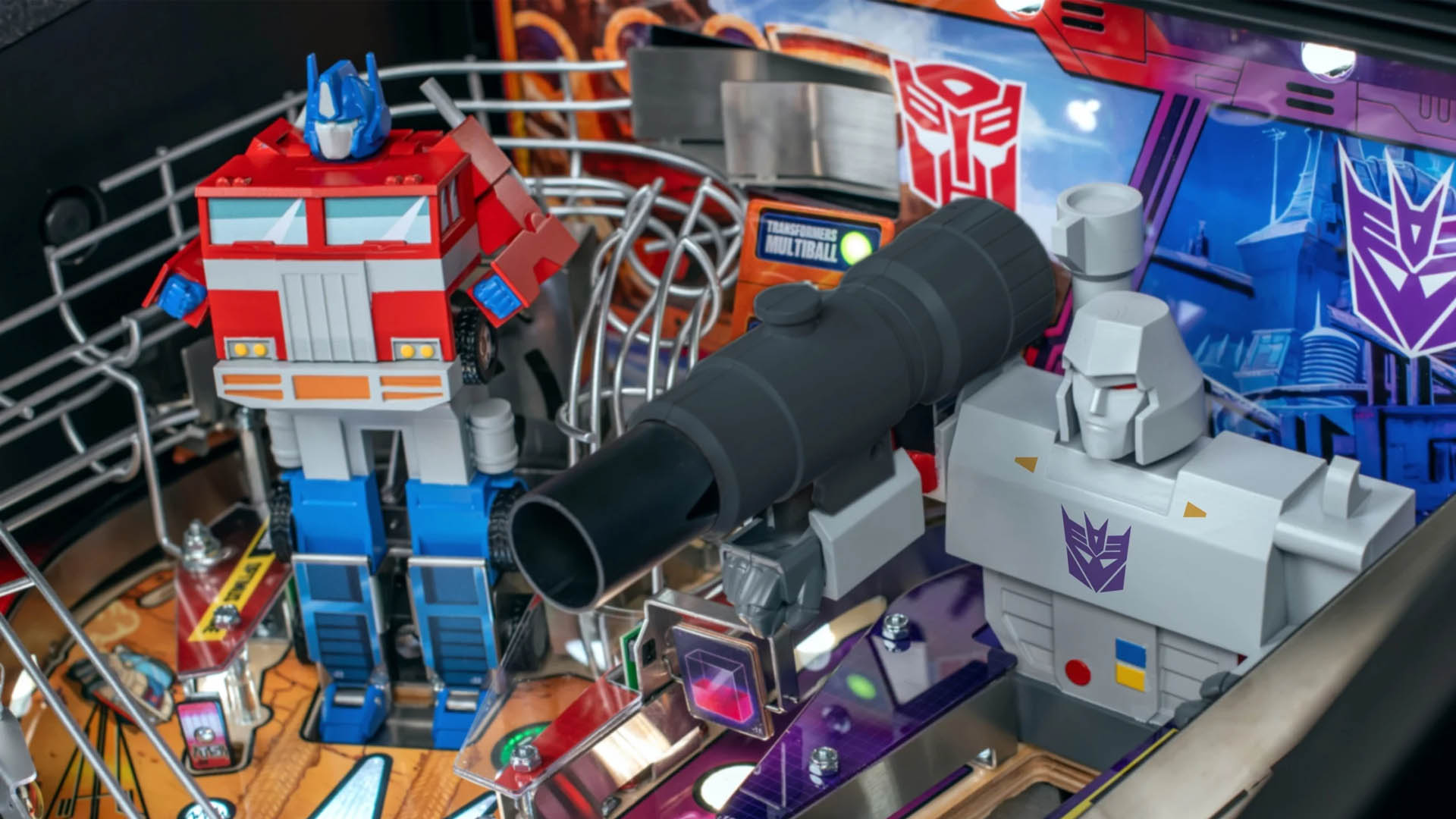 transformers pinball playfield
